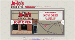 Desktop Screenshot of jojospizza.ca